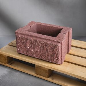 Блок стовпчиковий рваний